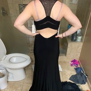 Black prom dress